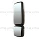 Door Mirror Chrome With LED Turn Signal Strip - Passenger Side (Fit: International 4300 4400 7400 7600 8500 8600 Truck )