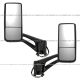 Door Mirror Chrome with Arm (POWER HEATED) - Driver and Passenger Side  ( Fit: Peterbilt 579 567 )