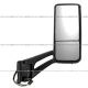 Door Mirror Chrome with Arm Passenger Side ( Fit: Peterbilt 579 567 )