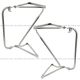 Stainless Steel Door Mirror Bracket - Driver & Passenger Side ( Fit: 1991 - 2005 Freightliner FL50 60 70 80 106 1987 - 2005 Freightliner FL112 )