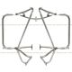   Door Mirror Mounting Bracket Arms Stainless Steel - Driver & Passenger Side ( Fit: 1997 - 2023 Western Star Trucks 4700 4800 4900 4900E 4900EX 4900FA 5800 5900 6900 )
