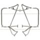   Door Mirror Mounting Bracket Arms Stainless Steel - Driver & Passenger Side ( Fit: 1997 - 2023 Western Star Trucks 4700 4800 4900 4900E 4900EX 4900FA 5800 5900 6900 )