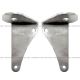 Door Mirror Mounting Angle for Support Stainless - Driver and Passenger Side Fit: (after 2005 Peterbilt) 335 340 357 382 385 386 325 330 348 388 389 365 367 Truck