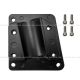 Bottom Mount Bracket for Door Mirror Arm Aluminum Black - Passenger Side ( Fit: after 2005 Peterbilt335 340 357 382 385 386 325 330 348 388 389 365 367 Truck )