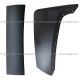 Top and Bottom Cabin Fairing Set Plastic Black- Passenger Side (Fit: Volvo VNL 2004 - 2017)