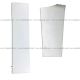 2 Pieces Set - Top and Bottom Sleeper Cabin Fairing White - Passenge Side (Fit: Freightliner Cascadia 2008-2016 Truck)