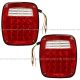 2 Pieces - 38 LED Universal Tail Brake Turn Stop Licence Back up Lights (Fit: Truck, Trailer, Jeep, Boat, bus, Lorry, Van, caravan & Various Other Vehicle)