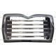 Metal Grille with Surround Chrome (Fit: Mack CV 713 Grantie T/A Truck )