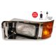 Mack CH613 SBA Inset Bezel Chrome Headlight - Driver Side