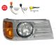 Mack Granite CV713 Headlight Chrome - Passenger Side 