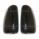 Door Mirror Cover Black - Driver and Passenger Side (Fit: International 9200 9400i 9900i)