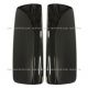 Door Mirror Cover Black - Driver & Passenger Side (Fit:  2008- 2022 Volvo VNL 670, VNL 780, VNL 630, VNL 730 , VNL 860 Trucks)