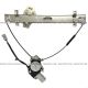 Power Window Regulator and Motor Assembly - Driver Side (Fit: Honda Civic Coupe, DX,  EX HX LX,  Value Package Submodel)