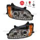 Headlight with LED Strip at Bottom- Driver and Passenger Side (Fit: Kenworth T660 T600 T370 T270 T170 T470 T440 T700 Trucks)