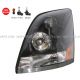 Headlight Lamp Black - Driver Side ( Fit: Volvo VNL VN VNM Trucks ) 